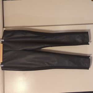 Lauren Ralph Lauren Faux Leather Leggings Black Size 12